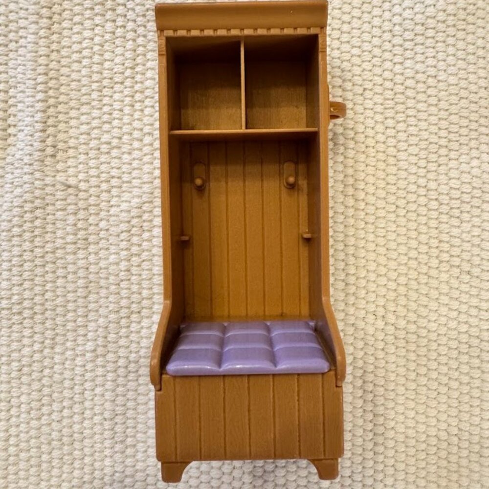 Fisher Price Loving Family Mud Room Storage Bench Organizer